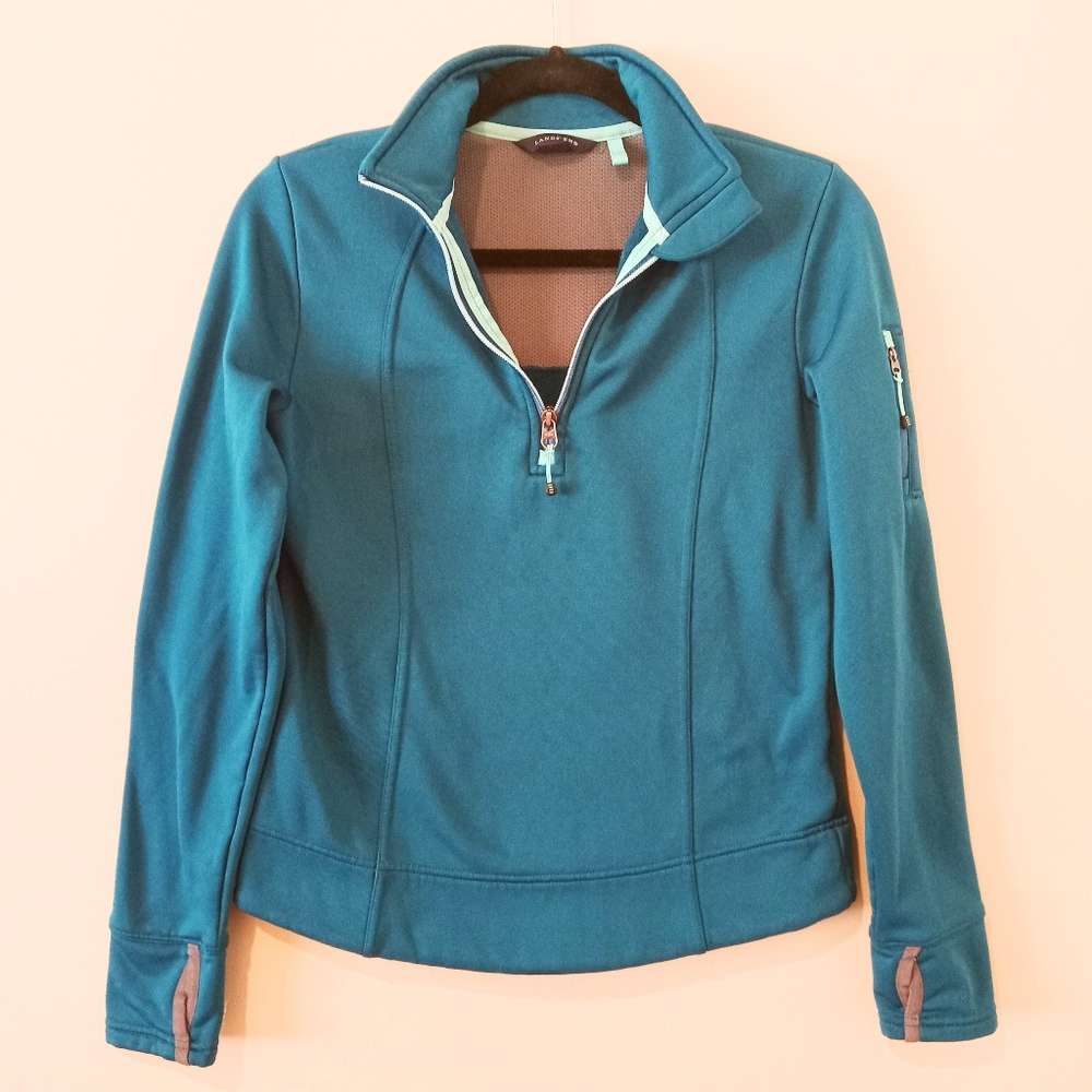 Lands' End Polartec Power Stretch 1/2 Zip (XS)